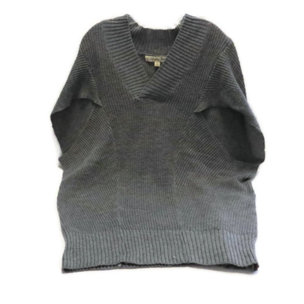 California Gypsy Oversized Cap Sleeve Sweater M